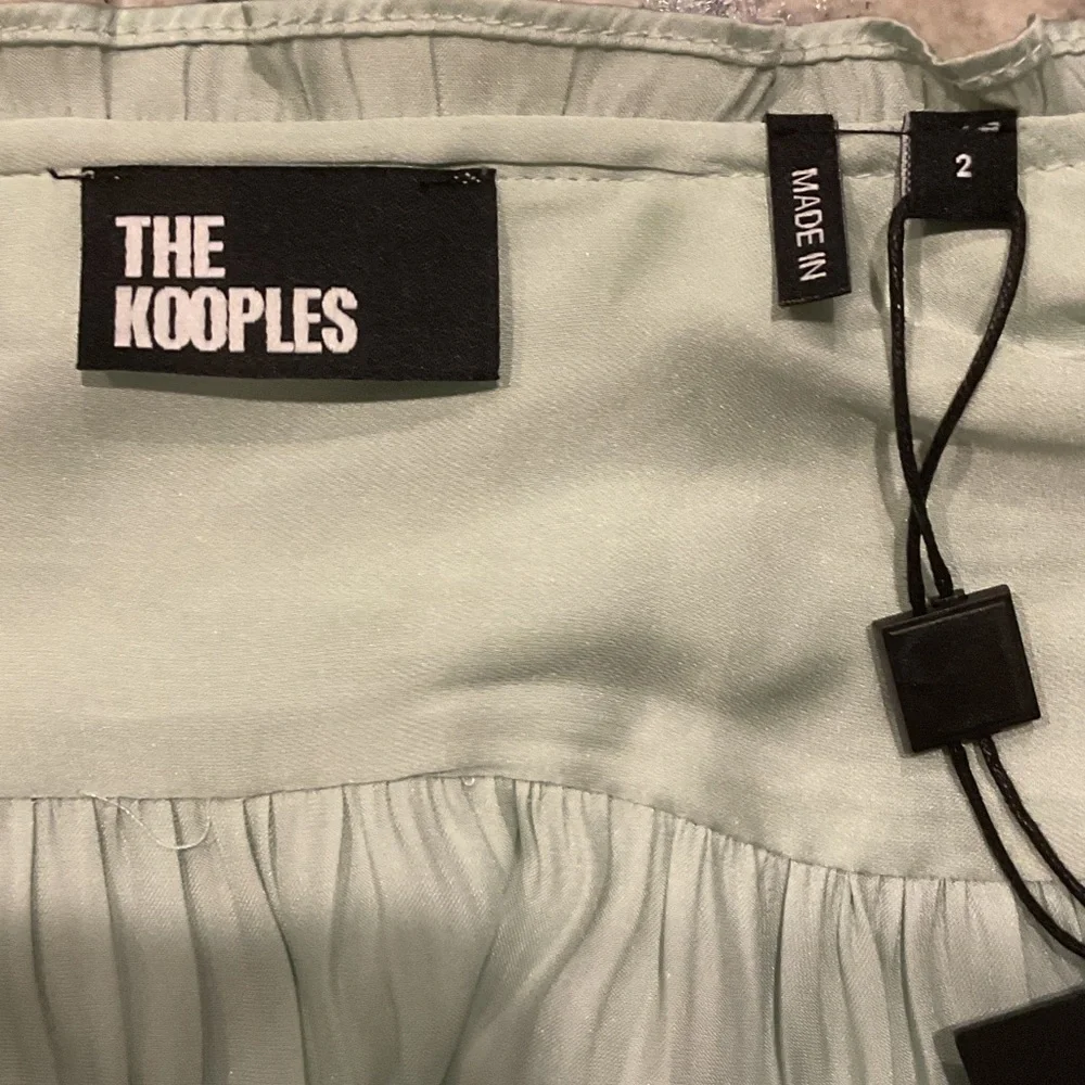 The Kooples - Mint Green Ruffled Dress